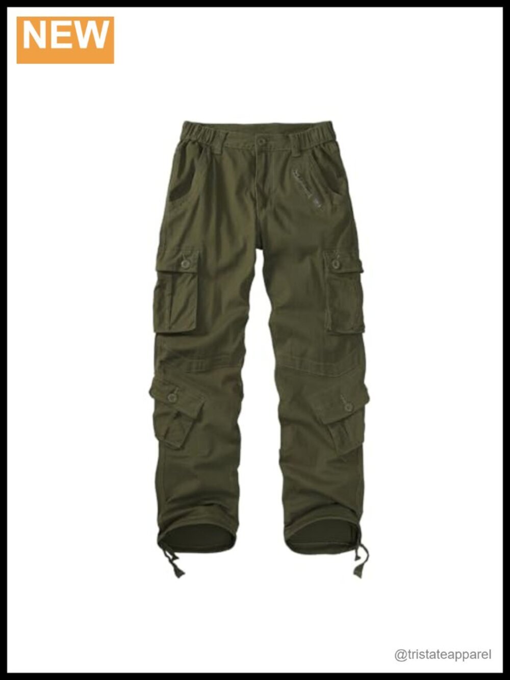 Quick Dry Cargo Pants with Pockets High Rise Straight Leg